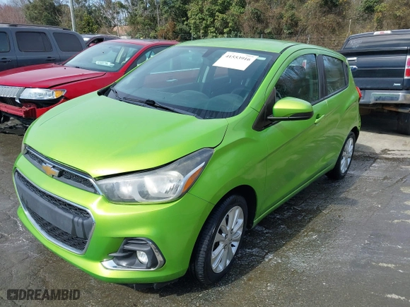 2016 Chevrolet Spark LT with VIN KL8CD6SA2GC595705, listed as a IAAI auction lot 41553916 with 98,965 mi miles. Bid and sale history available at carsss.com. Image 17.