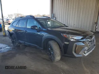 2025 Subaru Outback Onyx с VIN 4S4BTALC3S3104331, выставлен на аукционе Copart как лот 47641855 с пробегом Не указан миль и Списание • Salvage title. История ставок и продаж доступна на DreamBid. Изображение 4.