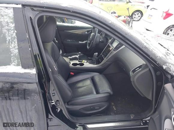 2018 Infiniti Q50 3.0t SPORT with VIN JN1EV7AR0JM433652, listed as a IAAI auction lot 41356227 with 147,379 mi miles. Bid and sale history available at carsss.com. Image 5.