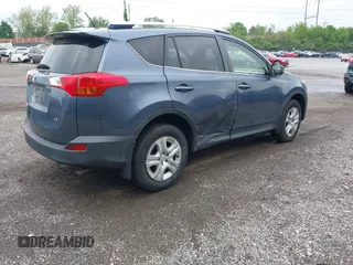 2013 Toyota RAV4 LE with VIN JTMZFREV1D5010172, listed as a IAAI auction lot 42205217 with 118,924 mi miles and . Bid and sale history available at DreamBid. Image 4.