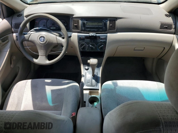 2006 Toyota Corolla CE with VIN 1NXBR32E56Z579489, listed as a Copart auction lot 62107695 with 198,269 mi miles and Salvage title. Bid and sale history available at DreamBid. Image 8.