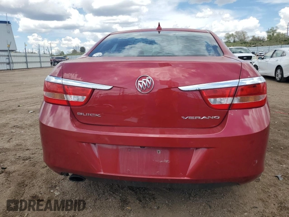 2014 Buick Verano with VIN 1G4PP5SK5E4230957, listed as a Copart auction lot 56590805 with 110,102 mi miles and Non repairable. Bid and sale history available at DreamBid. Image 6.