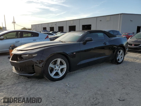 2019 Chevrolet Camaro 1LT with VIN 1G1FB3DS0K0120684, listed as a Copart auction lot 50295055 with 71,561 mi miles and Salvage Title. Bid and sale history available at carsss.com. Image 1.
