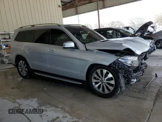 2018 Mercedes-Benz GLS with VIN 4JGDF6EE6JB116201, listed as a Copart auction lot 43368923 with 52,765 mi miles. Bid and sale history available at carsss.com. Image 4.