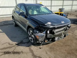 2024 Hyundai Kona Limited with VIN KM8HECA38RU099702, listed as a Copart auction lot 46583115 with 11,897 mi miles and Salvage Title. Bid and sale history available at carsss.com. Image 11.