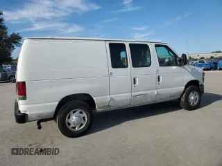 2009 Ford Econoline Cargo Commercial with VIN 1FTNE14W59DA91459, listed as a Copart auction lot 76513444 with 269,286 mi miles and Salvage Title. Bid and sale history available at DreamBid. Image 3.