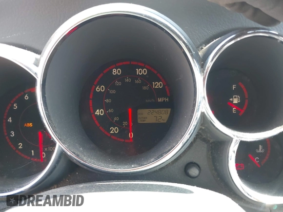 2004 Pontiac Vibe with VIN 5Y2SL648X4Z448895, listed as a IAAI auction lot 42644461 with 224,808 mi miles and . Bid and sale history available at DreamBid. Image 7.