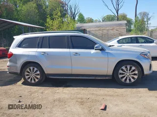2017 Mercedes-Benz GLS 450 with VIN 4JGDF6EE8HA873584, listed as a IAAI auction lot 42106238 with 82,759 mi miles and . Bid and sale history available at DreamBid. Image 13.