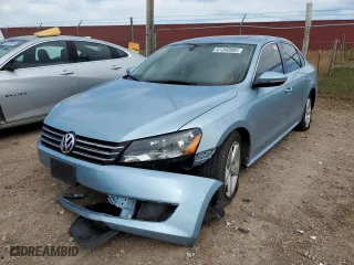 2012 Volkswagen Passat SE with VIN 1VWBH7A37CC057623, listed as a Copart auction lot 61260982 with 110,455 mi miles and Non Repairable. Bid and sale history available at carsss.com. Image 2.