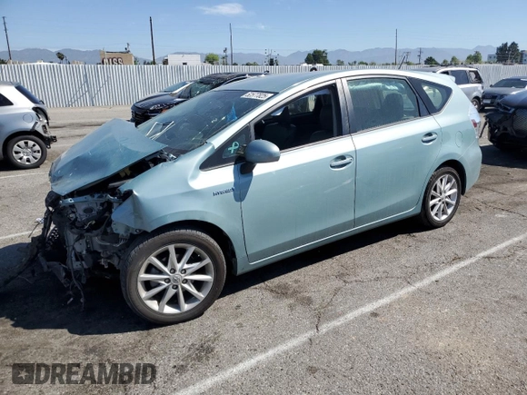 2013 Toyota Prius Two with VIN JTDZN3EU7D3276878, listed as a Copart auction lot 52577825 with Not Provided miles and Salvage Title. Bid and sale history available at DreamBid. Image 1.