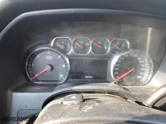 2017 Chevrolet Silverado 1500 LT with VIN 3GCUKREC0HG197052, listed as a Copart auction lot 50007425 with 73,312 mi miles and Salvage Title. Bid and sale history available at carsss.com. Image 9.