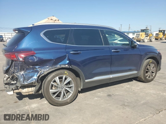2019 Hyundai Santa Fe Limited with VIN 5NMS53AD9KH045955, listed as a Copart auction lot 71452314 with 62,553 mi miles and Clean Title. Bid and sale history available at carsss.com. Image 3.