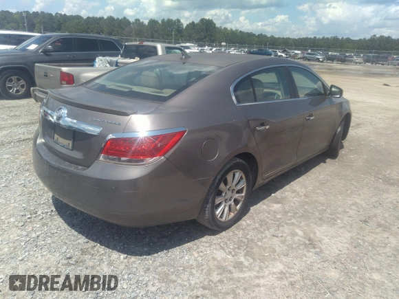 2012 Buick LaCrosse Premium 1 with VIN 1G4GD5ER3CF230815, listed as a IAAI auction lot 42444224 with 140,847 mi miles and . Bid and sale history available at DreamBid. Image 4.