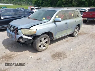 2009 Toyota Highlander Sport z VIN JTEDS43A492072405, wystawiony jako IAAI lot #42486457 z przebiegiem Nie podano mil oraz . Historia ofert i sprzedaży dostępna na DreamBid. Obrazek 2.