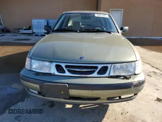 1999 Saab 9-3 SE with VIN YS3DF55NXX2001956, listed as a Copart auction lot 43873455 with 127,950 mi miles and Salvage Title. Bid and sale history available at carsss.com. Image 5.