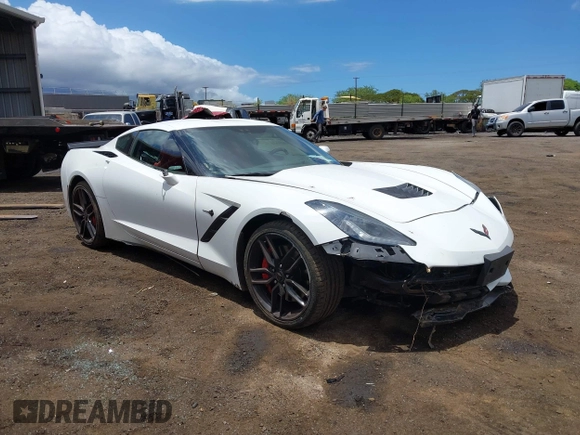 2017 Chevrolet Corvette Z51 2LT with VIN 1G1YK2D72H5114203, listed as a IAAI auction lot 42165465 with 36,385 mi miles and . Bid and sale history available at DreamBid. Image 6.