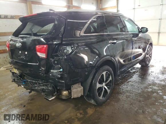 2018 Kia Sorento EX with VIN 5XYPHDA56JG384886, listed as a Copart auction lot 44422595 with 94,906 mi miles and Salvage Title. Bid and sale history available at carsss.com. Image 3.