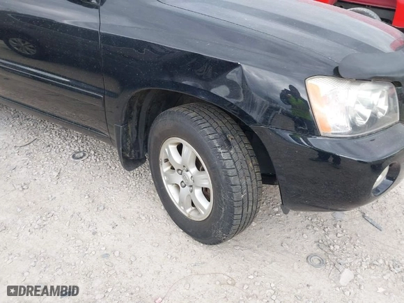 2001 Toyota Highlander with VIN JTEGF21AX10014128, listed as a IAAI auction lot 42053732 with 90,000 mi miles. Bid and sale history available at carsss.com. Image 6.