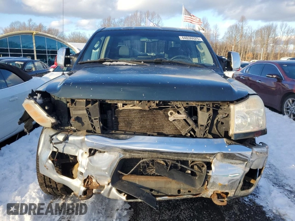 2005 Nissan Titan LE with VIN 1N6AA07B75N525086, listed as a Copart auction lot 44036025 with 169,175 mi miles and Salvage Title. Bid and sale history available at carsss.com. Image 5.