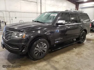 2015 Lincoln Navigator with VIN 5LMJJ2JTXFEJ07275, listed as a Copart auction lot 45729905 with 176,420 mi miles and Salvage Title. Bid and sale history available at carsss.com. Image 1.