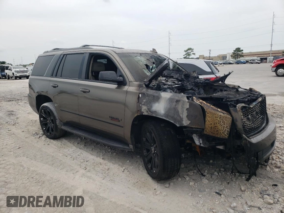 2016 GMC Yukon Denali with VIN 1GKS1CKJ6GR241889, listed as a Copart auction lot 67661734 with 0 mi miles and Salvage Title. Bid and sale history available at carsss.com. Image 4.