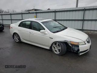 2006 Acura TL with VIN 19UUA66256A069944, listed as a Copart auction lot 50906115 with 188,429 mi miles and Salvage Title. Bid and sale history available at carsss.com. Image 4.