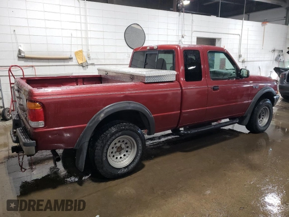 1999 Ford Ranger XL with VIN 1FTZR15V0XPA35484, listed as a Copart auction lot 45185205 with 169,401 mi miles and Clean Title. Bid and sale history available at carsss.com. Image 3.
