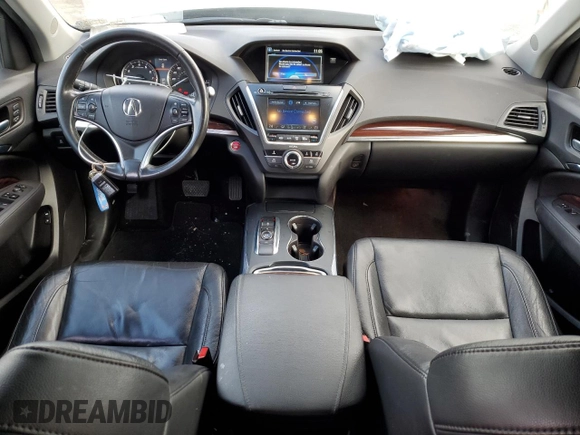 2016 Acura MDX with VIN 5FRYD4H22GB035489, listed as a Copart auction lot 85362884 with 105,826 mi miles and Salvage Title. Bid and sale history available at carsss.com. Image 8.