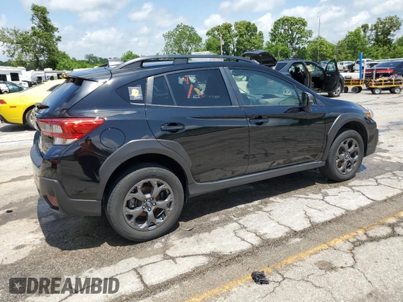 2023 Subaru Crosstrek Special Sports с VIN JF2GTHSC9PH221203, выставлен на аукционе Copart как лот 56990095 с пробегом 52 881 миль миль и Списание • Salvage title. История ставок и продаж доступна на DreamBid. Изображение 3.