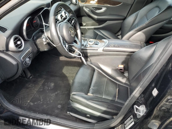 2019 Mercedes-Benz C 300 with VIN 55SWF8EBXKU301279, listed as a Copart auction lot 56897425 with 64,329 mi miles and Clean title. Bid and sale history available at DreamBid. Image 7.