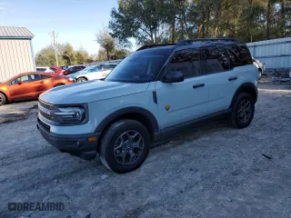2021 Ford Bronco Sport Badlands with VIN 3FMCR9D93MRA58931, listed as a Copart auction lot 45733985 with 47,851 mi miles and Non Repairable. Bid and sale history available at carsss.com. Image 1.