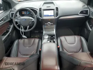 2020 Ford Edge Titanium with VIN 2FMPK3K9XLBB03754, listed as a Copart auction lot 59228775 with 63,034 mi miles and Salvage title. Bid and sale history available at DreamBid. Image 8.
