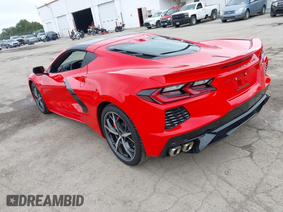 2023 Chevrolet Corvette 2LT with VIN 1G1YB2D46P5111406, listed as a IAAI auction lot 41084884 with 21,789 mi miles and . Bid and sale history available at DreamBid. Image 3.