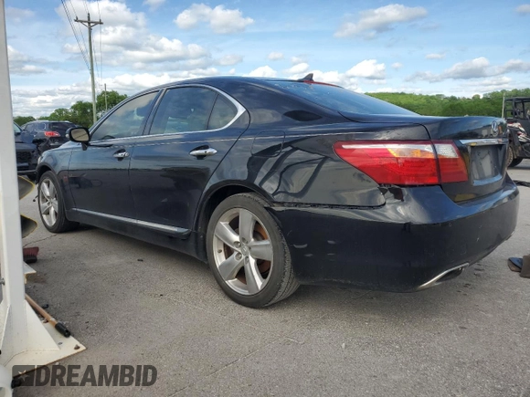 2011 Lexus LS 460 z VIN JTHBL5EF1B5106147, wystawiony jako Copart lot #54455595 z przebiegiem Nie podano mil oraz Tytuł czysty. Historia ofert i sprzedaży dostępna na DreamBid. Obrazek 2.