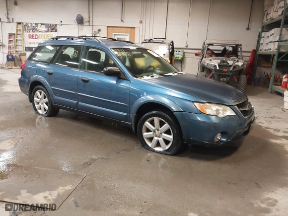 2008 Subaru Outback (Natl) i with VIN 4S4BP61CX87353232, listed as a IAAI auction lot 41415768 with 155,860 mi miles. Bid and sale history available at carsss.com. Image 1.