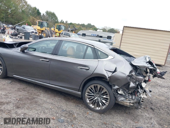 2021 Lexus LS with VIN JTHD51FF7M5013906, listed as a IAAI auction lot 40798850 with 16,535 mi miles. Bid and sale history available at carsss.com. Image 14.