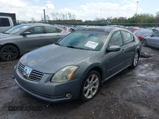 2007 Nissan Maxima 3.5 SE with VIN 1N4BA41E97C864180, listed as a IAAI auction lot 41961863 with 1 mi miles. Bid and sale history available at carsss.com. Image 12.