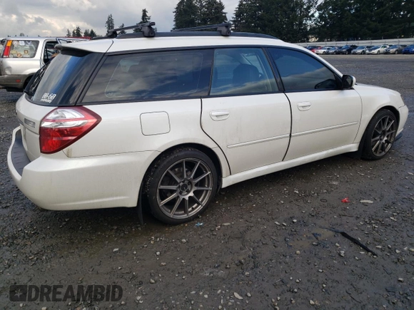 2005 Subaru Legacy with VIN 4S3BP616657312428, listed as a Copart auction lot 89338005 with 78,617 mi miles and Salvage title. Bid and sale history available at DreamBid. Image 3.
