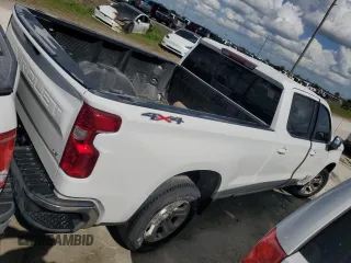 2021 Chevrolet Silverado 1500 LT with VIN 3GCUYDETXMG288020, listed as a Copart auction lot 74226564 with 79,173 mi miles and Non Repairable. Bid and sale history available at carsss.com. Image 6.