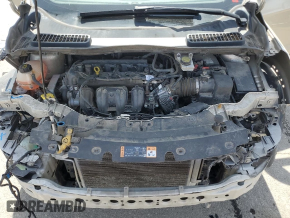 2017 Ford Escape S with VIN 1FMCU0F77HUE25995, listed as a Copart auction lot 56180845 with 105,006 mi miles and Salvage title. Bid and sale history available at DreamBid. Image 12.