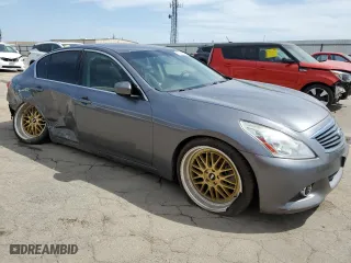 2012 Infiniti G37 Sedan Journey with VIN JN1CV6AP6CM626567, listed as a Copart auction lot 52966975 with 179,595 mi miles and Salvage Title. Bid and sale history available at carsss.com. Image 4.