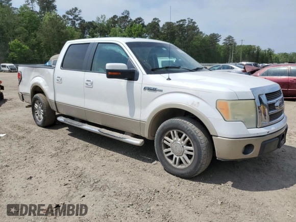2010 Ford F-150 XL with VIN 1FTFW1CV0AFB14830, listed as a Copart auction lot 52652955 with 345,251 mi miles and Salvage Title. Bid and sale history available at carsss.com. Image 4.