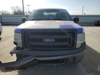 2014 Ford F-150 XL with VIN 1FTMF1CM2EKD70205, listed as a Copart auction lot 43963335 with 214,912 mi miles and Salvage title. Bid and sale history available at DreamBid. Image 5.