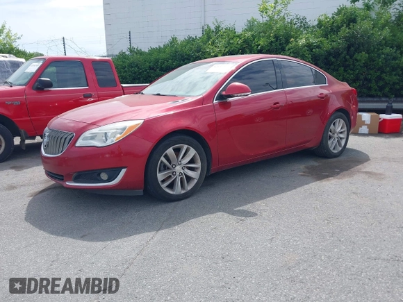 2015 Buick Regal Premium I z VIN 2G4GN5EX1F9165102, wystawiony jako IAAI lot #42139554 z przebiegiem 225 630 mil mil oraz . Historia ofert i sprzedaży dostępna na DreamBid. Obrazek 2.