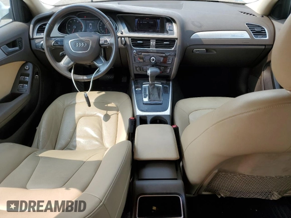 2013 Audi A4 Premium with VIN WAUBFAFL9DA059267, listed as a Copart auction lot 60437425 with 84,409 mi miles and Salvage title. Bid and sale history available at DreamBid. Image 8.