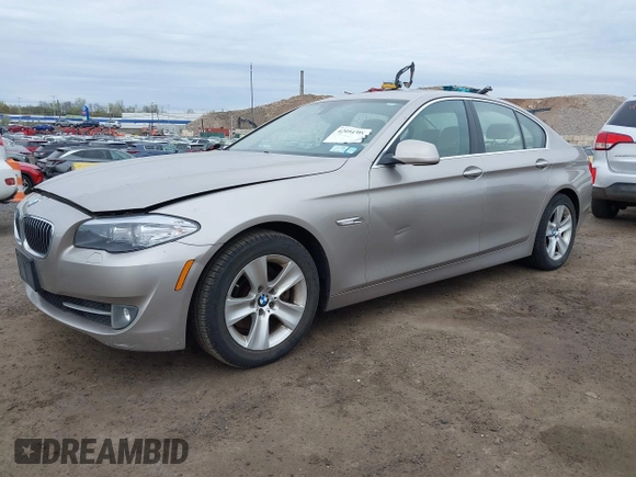 2013 BMW 5 Series 528i xDrive with VIN WBAXH5C54DD109052, listed as a IAAI auction lot 42054381 with 145,931 mi miles. Bid and sale history available at carsss.com. Image 2.