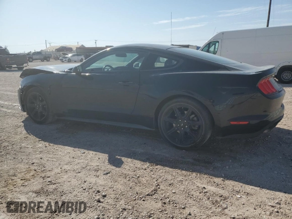 2019 Ford Mustang EcoBoost with VIN 1FA6P8TH2K5112042, listed as a Copart auction lot 53453085 with 107,923 mi miles and Salvage Title. Bid and sale history available at carsss.com. Image 2.
