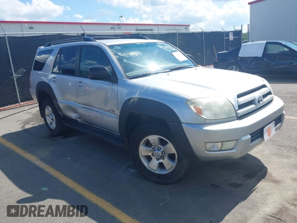 2004 Toyota 4Runner SR5 with VIN JTEBU14R840025791, listed as a IAAI auction lot 42252764 with 270,162 mi miles and . Bid and sale history available at DreamBid. Image 1.