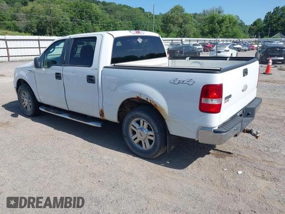 2008 Ford F-150 XLT with VIN 1FTPW14V28FB51861, listed as a IAAI auction lot 42802872 with 183,092 mi miles and . Bid and sale history available at DreamBid. Image 3.