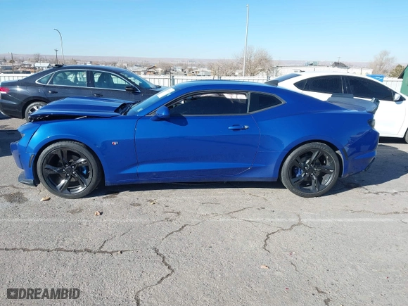 2019 Chevrolet Camaro 1LT with VIN 1G1FB1RX4K0124889, listed as a IAAI auction lot 41316708 with 96,851 mi miles. Bid and sale history available at carsss.com. Image 14.